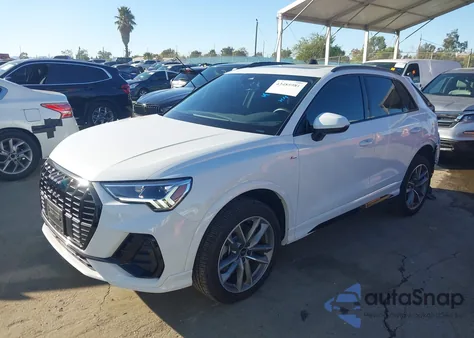 2024 Audi Q3 Premium Plus 45 Tfsi S Line Quattro Tiptronic from USA, damaged, VIN WA1EECF32R1040592